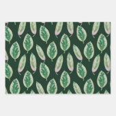 Les immenses feuilles de palmiers et de monastères (Devant 2)