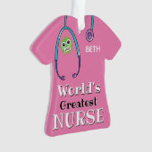 Les infirmières roses, la plus grande infirmière d (devant)