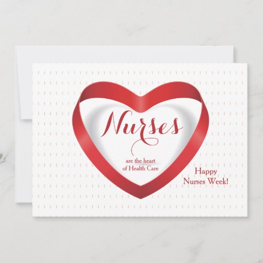 Les infirmières sont...Bonne carte de jour des inf (Devant)