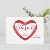 Les infirmières sont...Bonne carte de jour des inf (Debout devant)