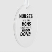 Les infirmières sont comme des mamans leur travail (devant)