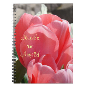 Les infirmières sont des Anges ! cahiers Fleurs de
