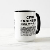 Les Ingénieurs Civiles Font La Mug De Grade (Devant droit)