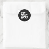 Les ingénieurs de vol Rock ! Autocollant (Sac)