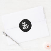 Les ingénieurs de vol Rock ! Autocollant (Enveloppe)