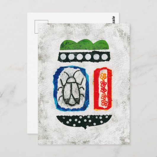 Les Insectes Sont De Belles Cartes Postales - Art (Devant / Derrière)