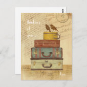 Les Inséparables pensent à vous Carte postale (Devant / Derrière)