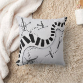 Les instruments de musique jettent le coussin (Couverture)