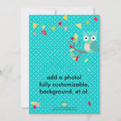 Les invitations à la fête d'anniversaire (Dos)