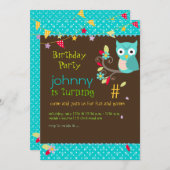 Les invitations à la fête d'anniversaire (Devant / Derrière)