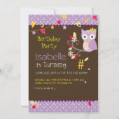 Les invitations à la fête d'anniversaire (Devant)