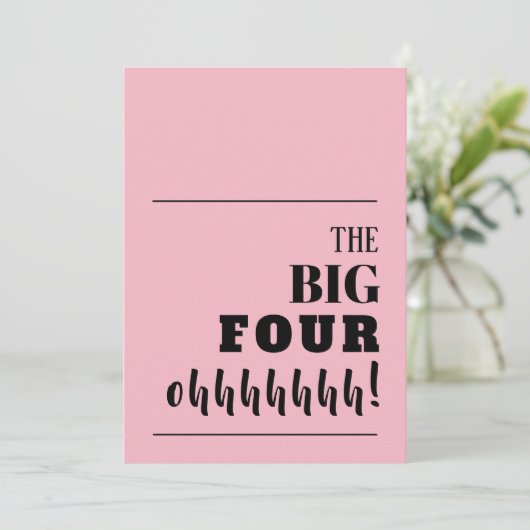 Les Invitations d'anniversaire des grands 40 (Debout devant)