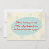 Les Invitations De Douche Parfaits Couple Mariage (Dos)