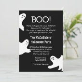 Les Invitations de la fête du costume d'Halloween (Debout devant)