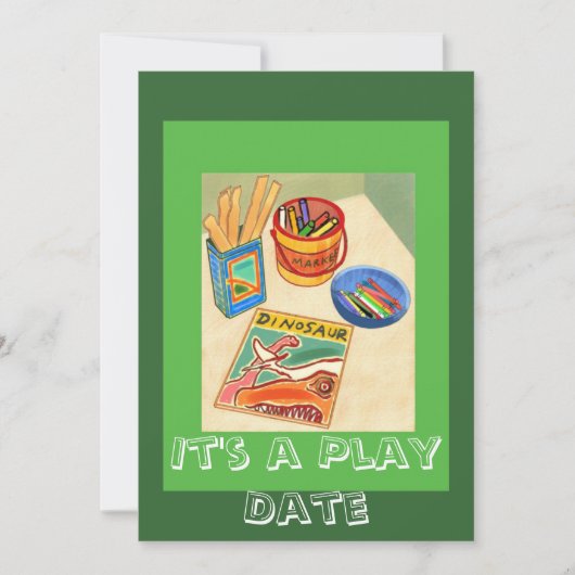 Les invitations de l'enfant (Devant)