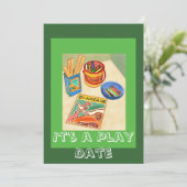 Les invitations de l'enfant (Debout devant)