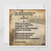 Les invitations de mariage de Twinkie (Dos)