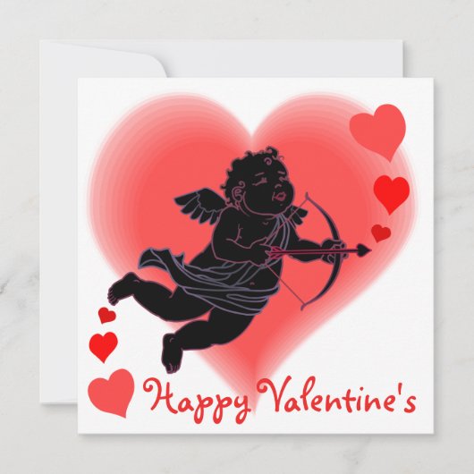 Les Invitations de Valentine aux Cartes Cupid pers (Devant)