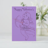 Les invitations de Valentine Cartes Cupid personna (Debout devant)