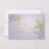 Les invitations RSVP Plage nécessitent des invitat (Dos)