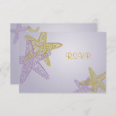 Les invitations RSVP Plage nécessitent des invitat (Devant / Derrière)