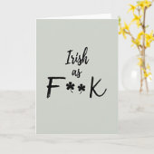 Les Irlandais, des cartes F (Fleur jaune)