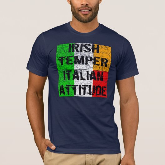 Les Irlandais gâchent le T-shirt italien (Devant)