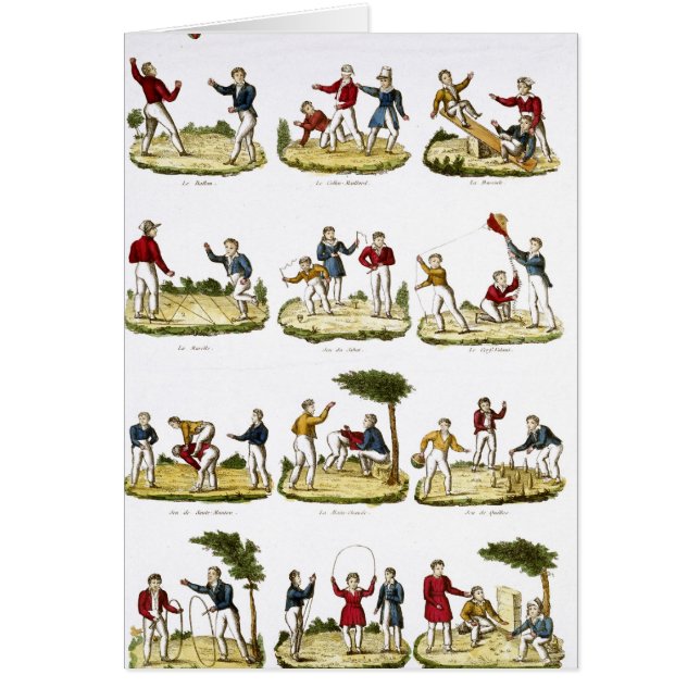 Les jeux des enfants, 1810 (Devant)