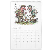 Les Joies du Golf - Calendrier (Feb 2027)
