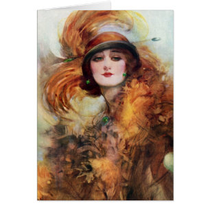 Les jolies années 1920 de mode d'aileron de femme