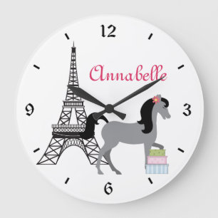 Les Jolies Ponies Horloge À Cheval Paris