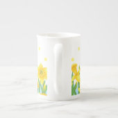 Les jonquilles de Pâques font l'os de la Chine Mug (Dos)