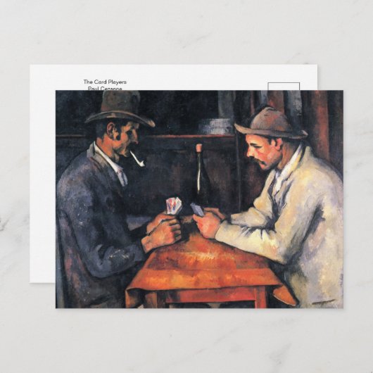 Les Joueurs de cartes de Paul Cézanne (Devant / Derrière)