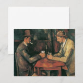 Les Joueurs de cartes de Paul Cézanne, Beaux-arts (Devant / Derrière)