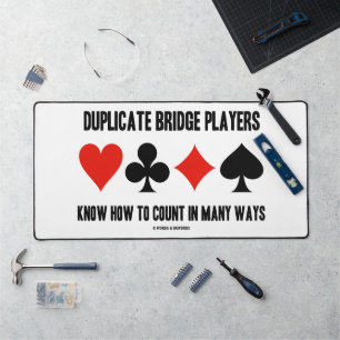 Les Joueurs De Pont En Double Connaissent Le Nombr