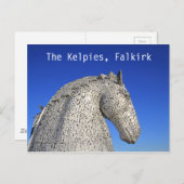 Les Kelpies, Falkirk, carte postale (Devant / Derrière)