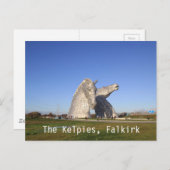 Les Kelpies, Falkirk, carte postale (Devant / Derrière)
