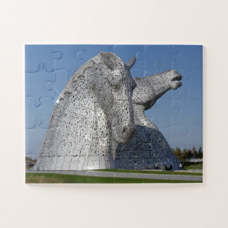 Les Kelpies, l'hélix, Falkirk puzzle
