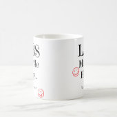 Les laboratoires me font la tasse heureuse - tasse (Centre)