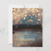 Les Lanternes Amoureuses - Invitation de la fête d (Devant)