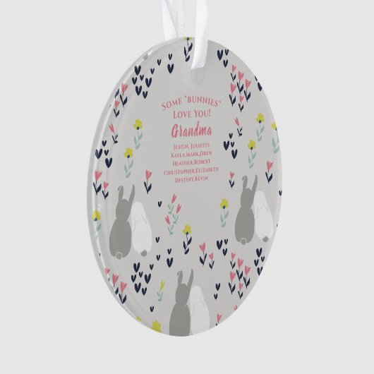 Les lapins de Noël de grand-mère (devant)