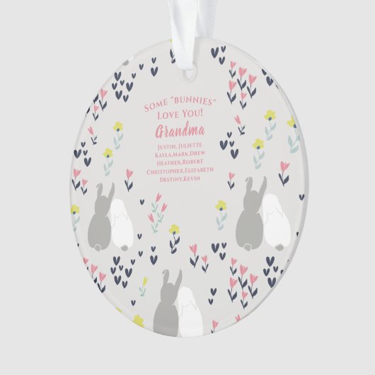 Les lapins de Noël de grand-mère (devant)