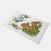 Les lapins et les oiseaux apprécient le tapis de n (Incliné)