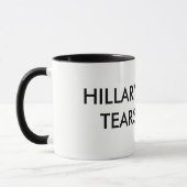 Les larmes de Hillary - tasse de sourire d'atout (Gauche)