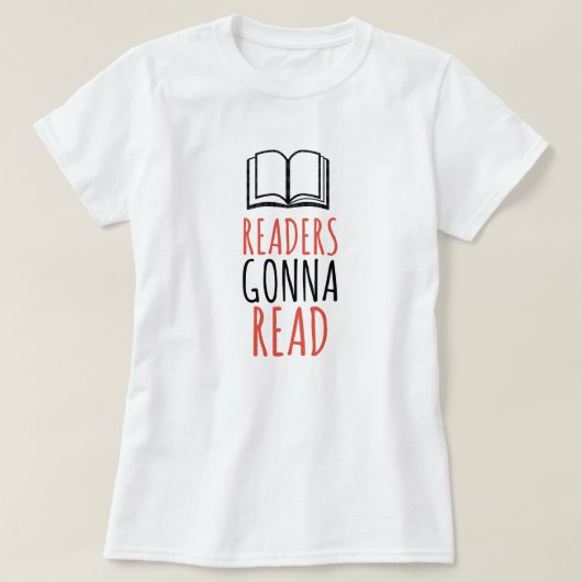 Les Lecteurs Vont Lire T-shirt (Design devant)