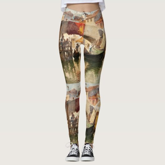 Les leggings d'art de Venise de Roussoff (Devant)