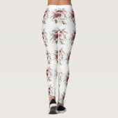 Les Leggings de la femme florale (Dos)