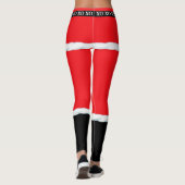 Les leggings du Père Noël (Dos)