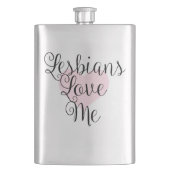 Les lesbiennes m'aiment flacon (devant)