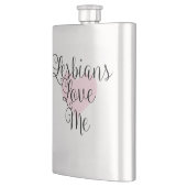 Les lesbiennes m'aiment flacon (Gauche)